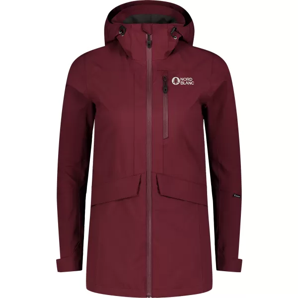  Női kabát NORDBLANC WITCHING NBSJL7893 BURGUNDIA 