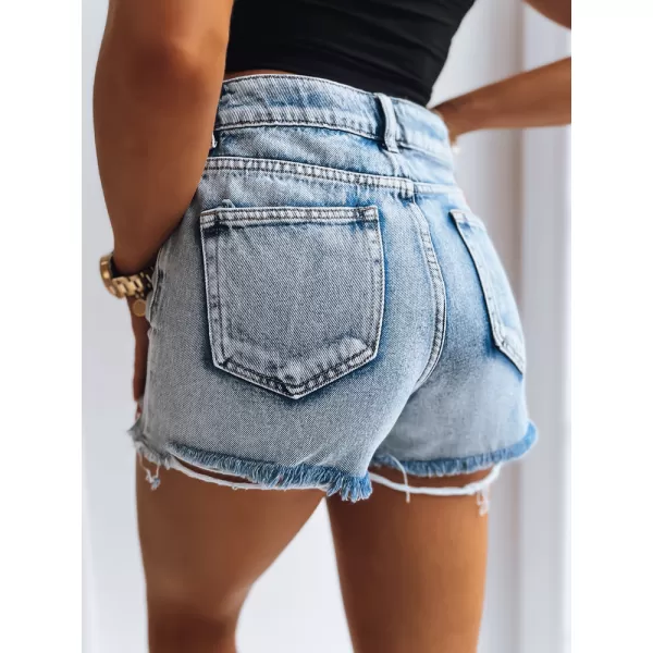  Hölgyek rövidnadrágja DSTREET PALOMA PARADISE SY0309 VILÁGOSKÉK 