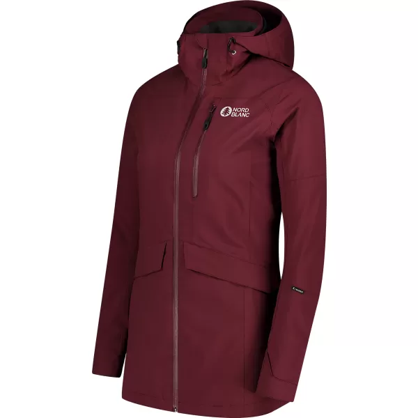  Női kabát NORDBLANC WITCHING NBSJL7893 BURGUNDIA 