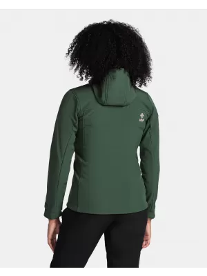 Női softshell kabát KILPI RAVIA-W TL0109KI SÖTÉTZÖLD