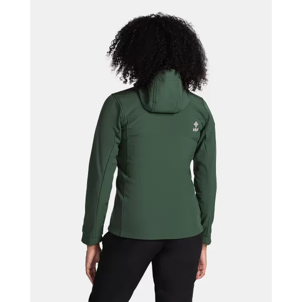 Női softshell kabát KILPI RAVIA-W TL0109KI SÖTÉTZÖLD 