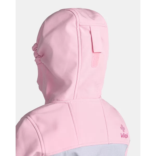  Lányos softshell kabát KILPI RAVIA-J TJ0517KI VILÁGOS RÓZSASZÍN 