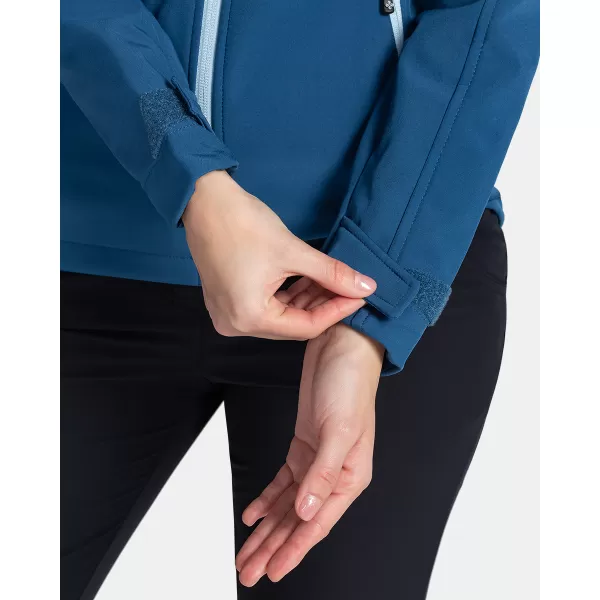 Női softshell kabát KILPI RAVIA-W TL0109KI SÖTÉTKÉK 