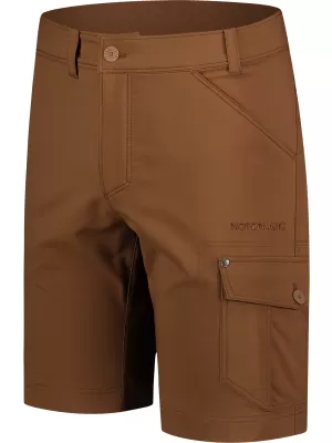 Férfi rövidnadrág NORDBLANC PATCHPOCKET NBSPM7904 BARNA