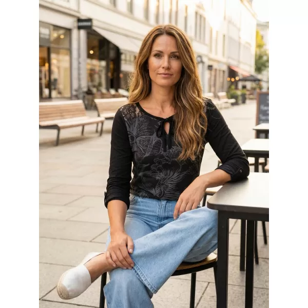  Női póló ALTISPORT BELINDA FEKETE 