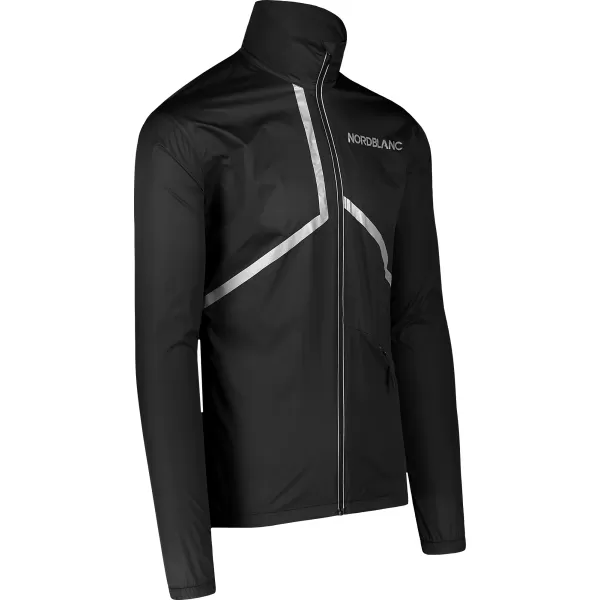  Férfi sportdzseki NORDBLANC REFLECTIVE NBSJM7899 FEKETE 