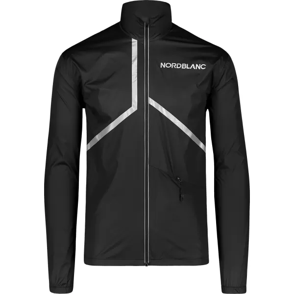  Férfi sportdzseki NORDBLANC REFLECTIVE NBSJM7899 FEKETE 