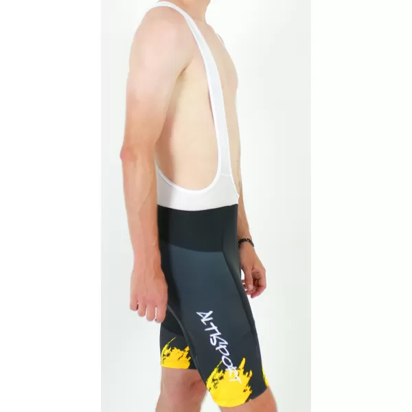  Férfi prémium kerékpáros rövidnadrág ALTISPORT SWE/ALM01S13 SÁRGA 