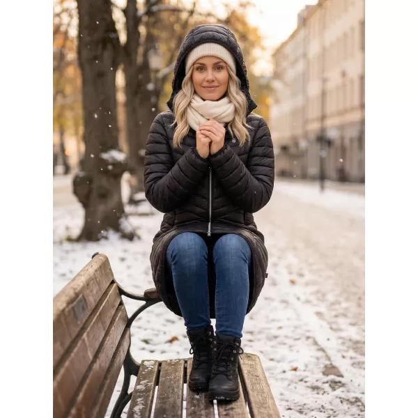  Női kabát SAM 73 BELLA WB 870 FEKETE 