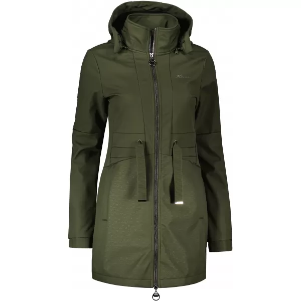  Női softshell kabát KIXMI RHODIE KATONAI 