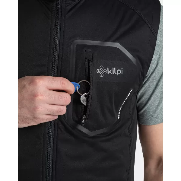  Férfi softshell mellény KILPI RIELLO-M TM0111KI FEKETE 