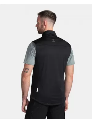 Férfi softshell mellény KILPI RIELLO-M TM0111KI FEKETE