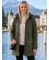 Női softshell kabát KIXMI RHODIE KATONAI