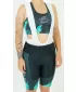 Női prémium kerékpáros rövidnadrág ALTISPORT SWE/ALW01S14 TÜRKIZ