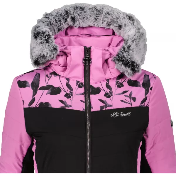  Női téli kabát ALTISPORT BIANCA LILA 