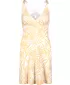 Ruha NORDBLANC V-NECK NBSLD7804 SÁRGA/FEHÉR