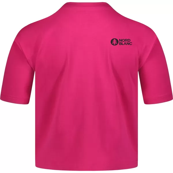  Női crop top NORDBLANC CROPTOP NBSLT7819 RÓZSASZÍN 