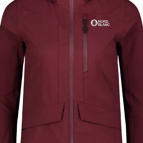  Női kabát NORDBLANC WITCHING NBSJL7893 BURGUNDIA 