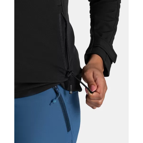  Női softshell kabát KILPI RAVIA-W TL0109KI FEKETE 