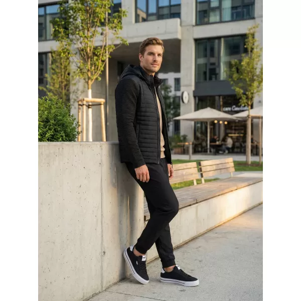  Férfi softshell kabát KIXMI RAFAEL FEKETE 