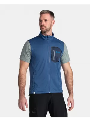 Férfi softshell mellény KILPI RIELLO-M TM0111KI SÖTÉTKÉK