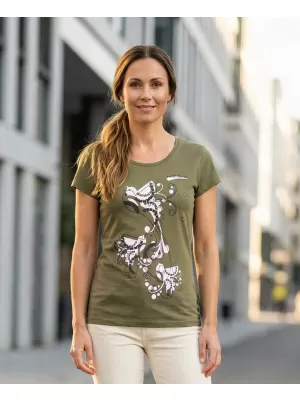 Női póló ALTISPORT ALW179122 KHAKI