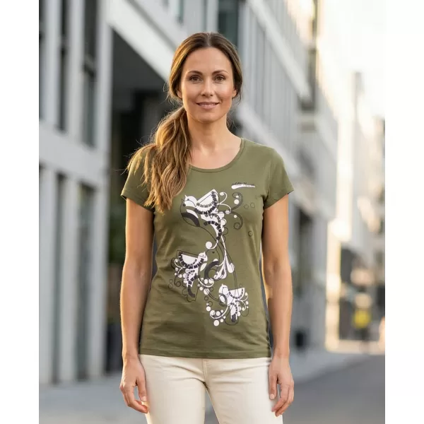  Női póló ALTISPORT ALW179122 KHAKI 