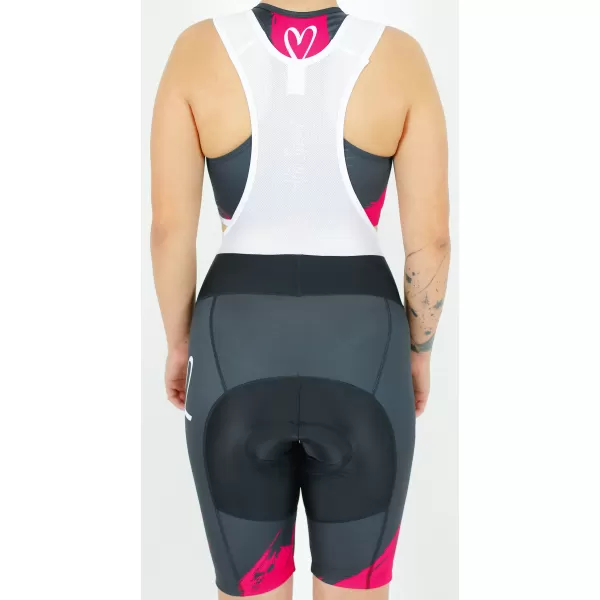  Női prémium kerékpáros rövidnadrág ALTISPORT SWE/ALW01S14 PIROS 