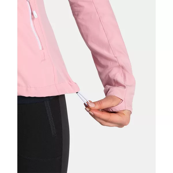  Női softshell kabát KILPI NEATRIL-W TL0108KI VILÁGOS RÓZSASZÍN 