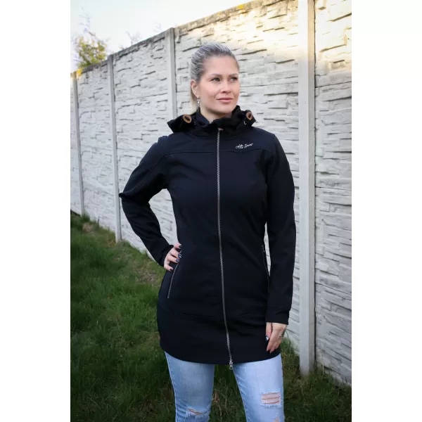  Női softshell kabát ALTISPORT MAGGA LCTB220 FEKETE 