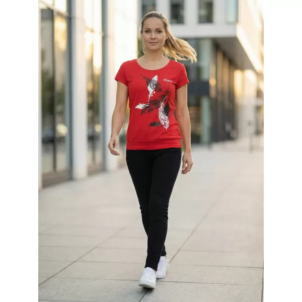  Női póló ALTISPORT ALW178120 PIROS 