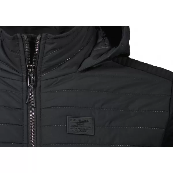  Férfi softshell kabát KIXMI RAFAEL FEKETE 