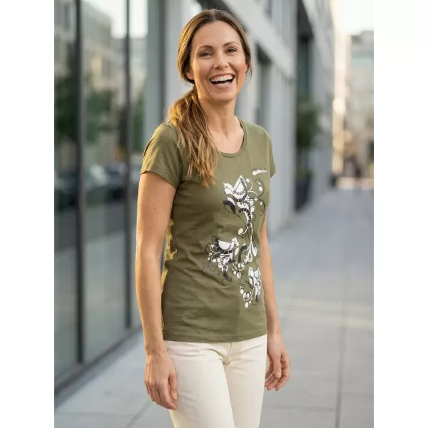  Női póló ALTISPORT ALW179122 KHAKI 