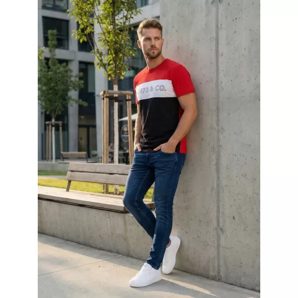  Férfi póló SAM 73 SEAMUS MT 828 PIROS 