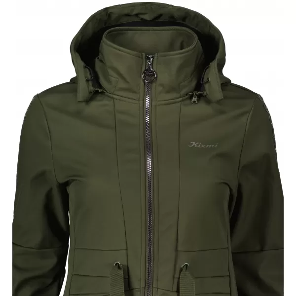  Női softshell kabát KIXMI RHODIE KATONAI 