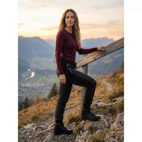  Női nadrágok ALTISPORT LIAMA LPAB695 FEKETE 