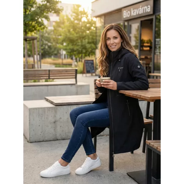  Női softshell kabát KIXMI RITA FEKETE 