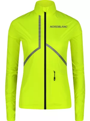 Női sportdzseki NORDBLANC REFLEXION NBSJL7902 BIZTONSÁGOS SÁRGA
