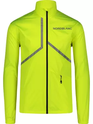 Férfi sportdzseki NORDBLANC REFLECTIVE NBSJM7899 BIZTONSÁGOS SÁRGA