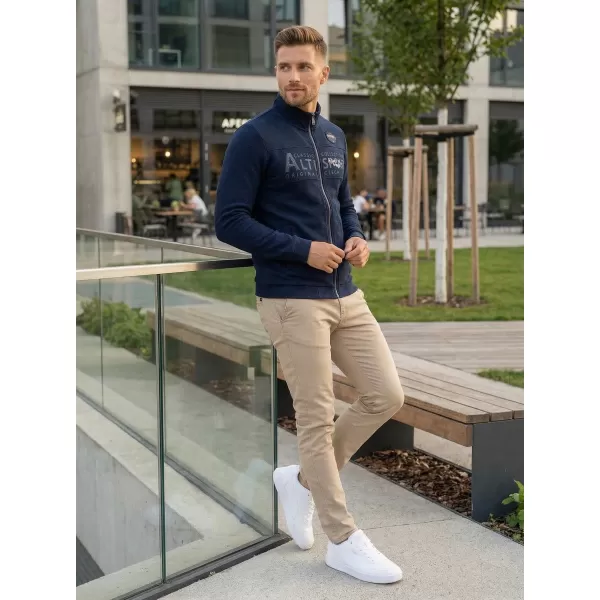  Férfi pulóver ALTISPORT BLAKE SÖTÉTKÉK 