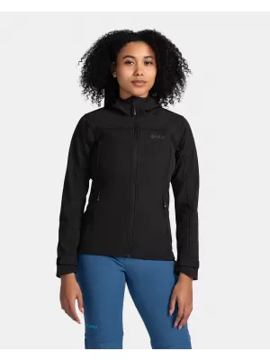 Női softshell kabát KILPI RAVIA-W TL0109KI FEKETE