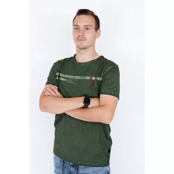  Férfi póló KIXMI RICKY KATONAI 