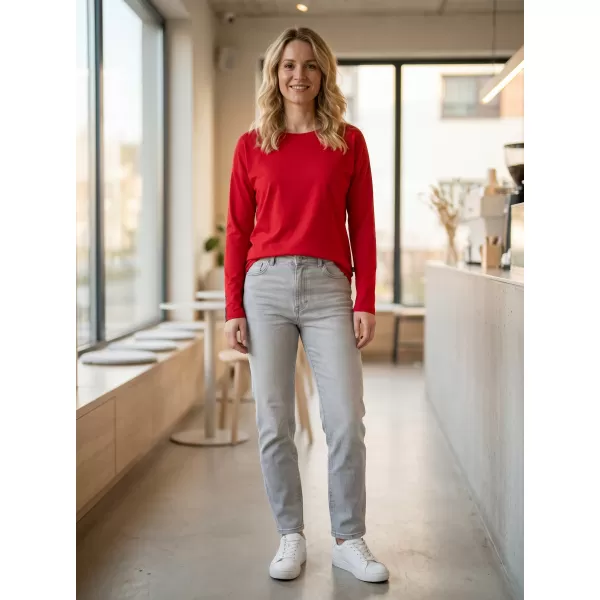  Hosszú ujjú női póló SAM 73 PATTY WT 895 PIROS 