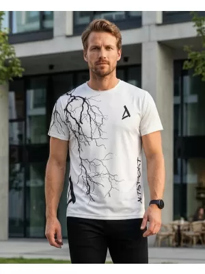 Prémium férfi póló ALTISPORT VOJ/ALM004TR01 FEHÉR