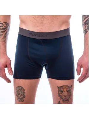 Férfi boxeralsó SENSOR MERINO ACTIVE DEEP BLUE