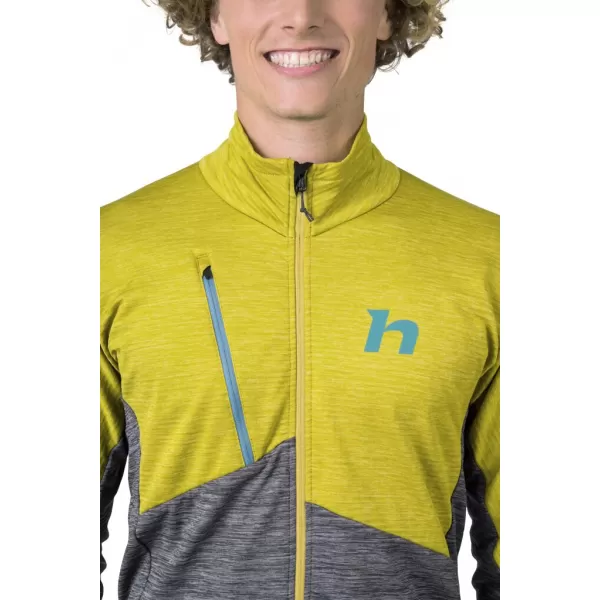  Férfi pulóver HANNAH NIRO CITRONELLE/VILÁGOSSZÜRKE MEL 
