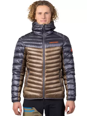 Férfi dzseki HANNAH ARDEN ASZFALT/KHAKI CSÍK