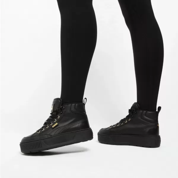  Női cipők PUMA KARMEN MID 385857-02 FEKETE 
