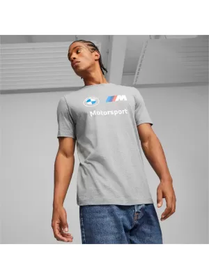 Férfi póló PUMA BMW MMS ESS LOGO TEE 621314-03 SZÜRKE