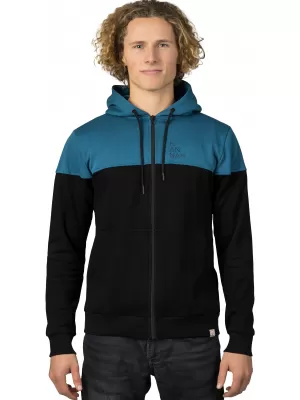 Férfi pulóver HANNAH FEZCO HOODY ANTRACIT/SÖTÉT FARMER